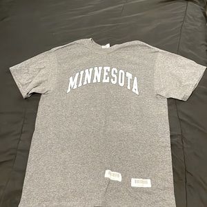 Grey Minnesota T- Shirt